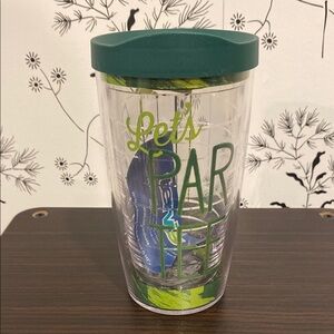 Tervis Let's Party Tumbler with Green Lid